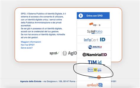 agenzia delle entrate accedi